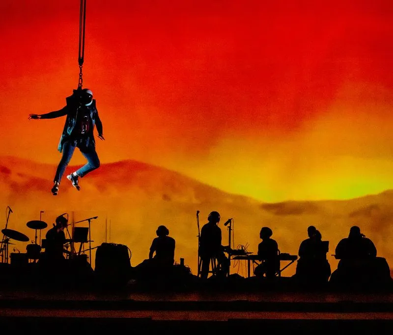 Production photo from Travis Knights / FFDN's The Mars Project at Chrysalis